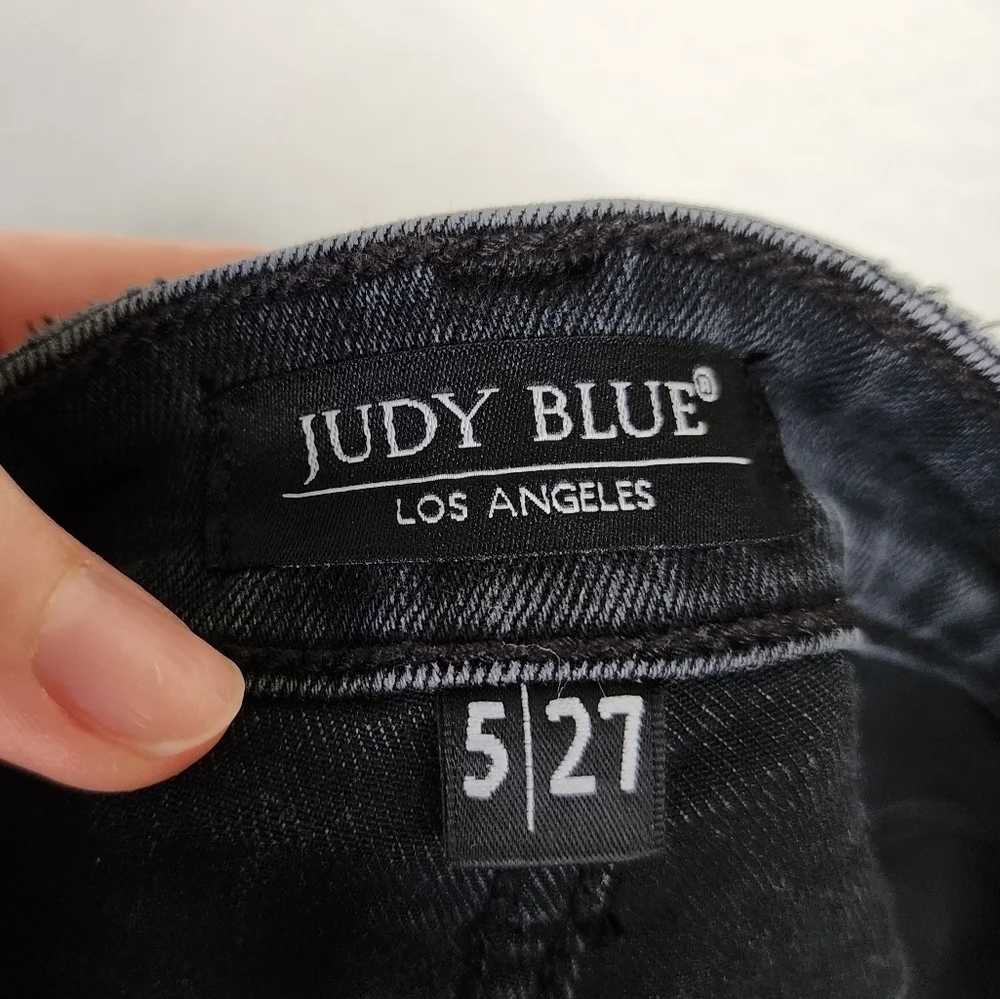 Judy Blue Becky Buffalo Plaid Jeans 5/27